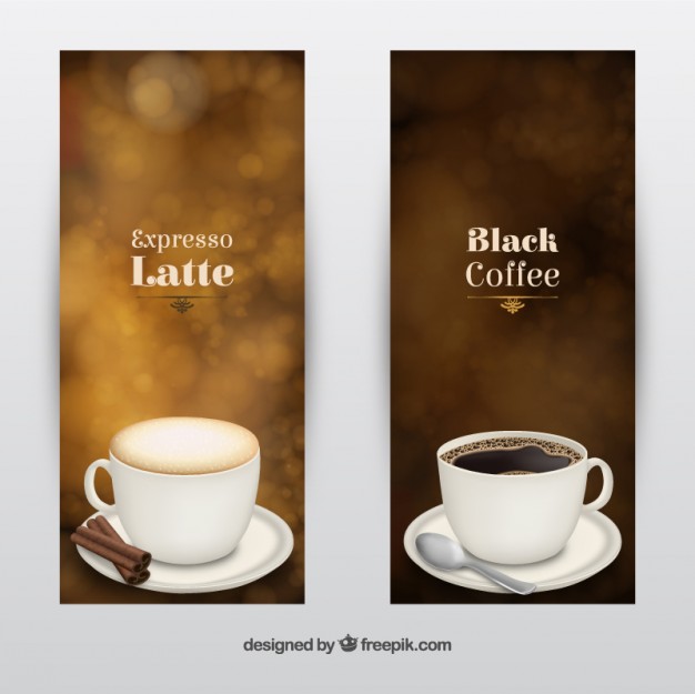 Coffee type brochures  Vector | Free Download