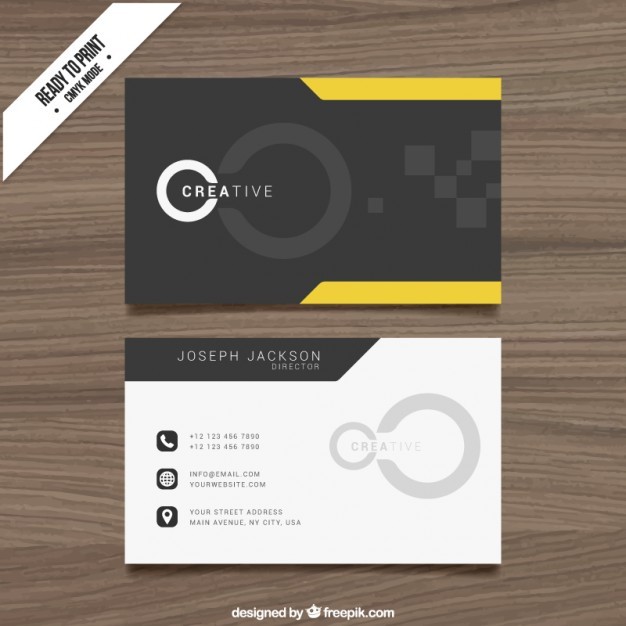 creative business card  Vector | Free Download