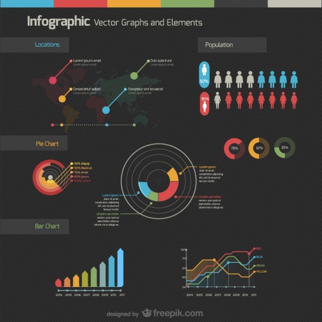 infographic elements  Vector | Free Download