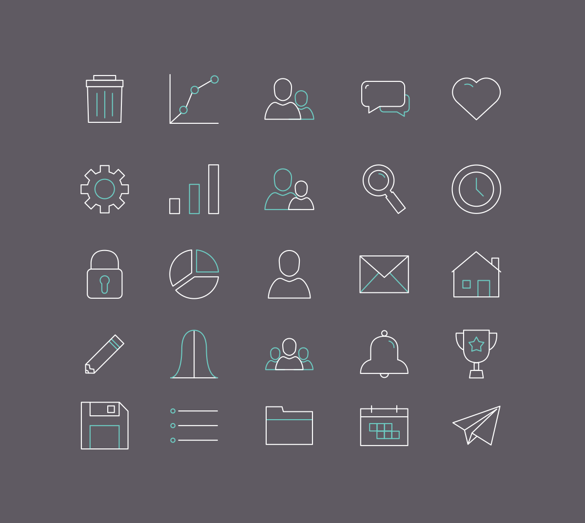 Minimal Line Icons | IconStore