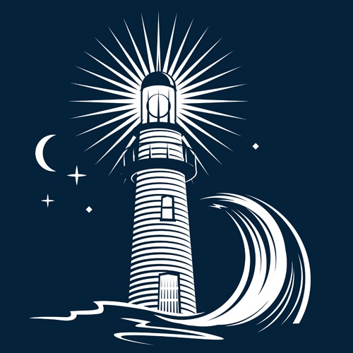 Set of Lighthouse vector material 01