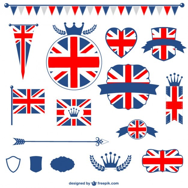 United Kingdom flag free graphic elements