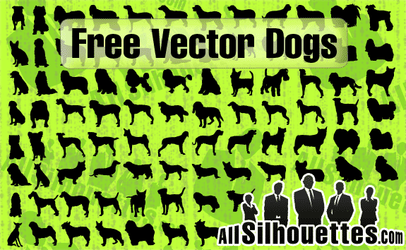 Vector Dogs Silhouettes – All-Silhouettes
