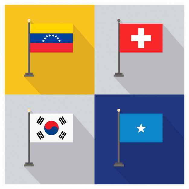 Venezuela Switzerland South Korea and Somalia