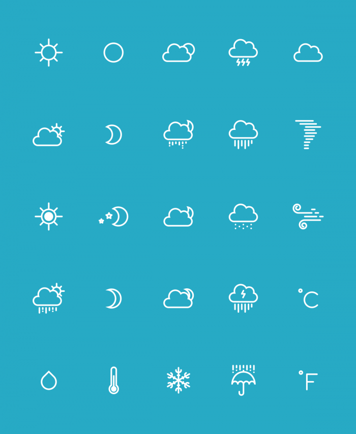Weather Icons | IconStore