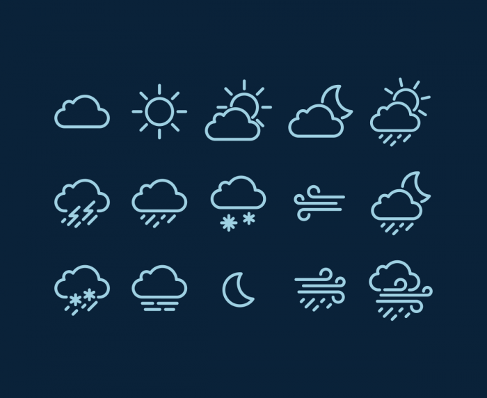 Weather Vector Icons | IconStore