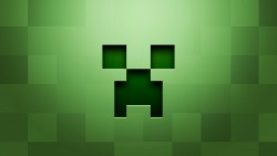 Minecraft Background Green Wallpaper