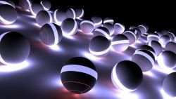 Balloons, Neon, Light, Bright, Shadow laptop 1366×768 HD Background