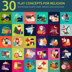 Religion designs collection