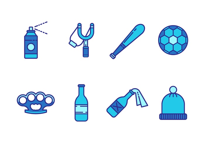Free Hooligan Object Vector Icons