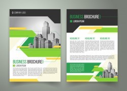 Flyer, cover design, business brochure