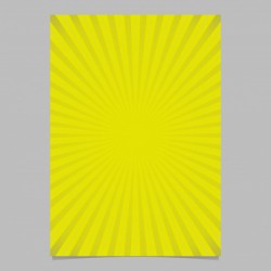 Geometric gradient abstract sun rays brochure cover template