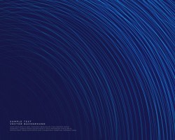 Dark background with blue curve lines vector
