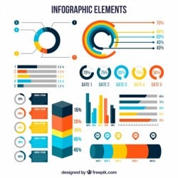 Infographic elements collection