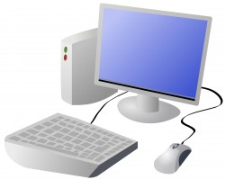 Cartoon Computer and Desktop Icons PNG