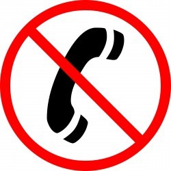 No phone call Icons PNG