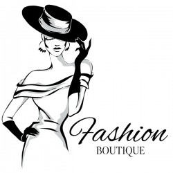 Girl with fashion boutique illustration vector 07