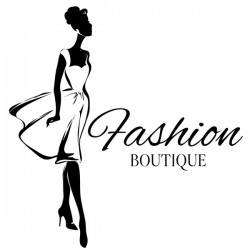 Girl with fashion boutique illustration vector 11