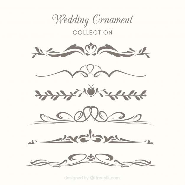 wedding ornaments collection