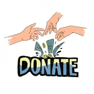Illustration of charity support Vector | Free Download