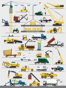 BIG BUILDERS AND OTHER MIGHTY MACHINES