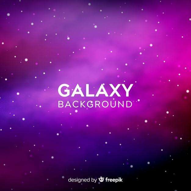 Purple And Pink Galaxy Background Free Vector Graphic Design