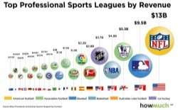 Top Professional Sports Leagues by Revenue 2016