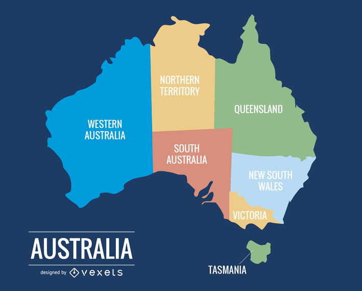 015 Australia Map