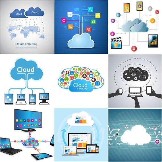 Creative Cloud Computing Design Set