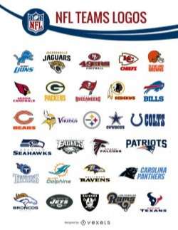 NFL team logos pack