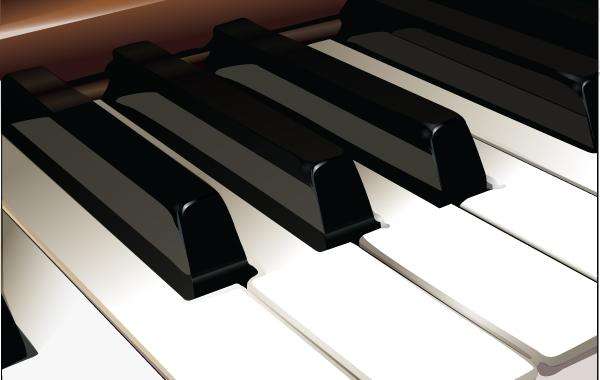 Vector Piano Keys