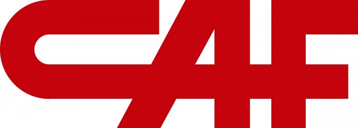 CAF Logo – Construcciones y Auxiliar de Ferrocarriles