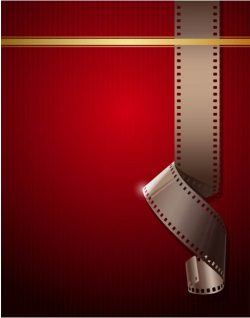Red Movie Backgrounds art vector