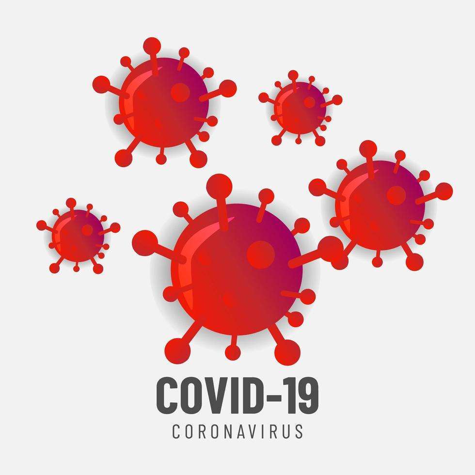 Coronavirus pandemic background