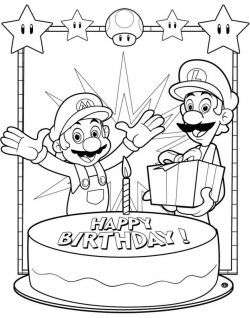 cars birthday coloring pages
