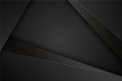 Elegant black geometric layers background