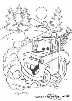 cars birthday coloring pages