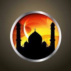 ramadan kareem badge