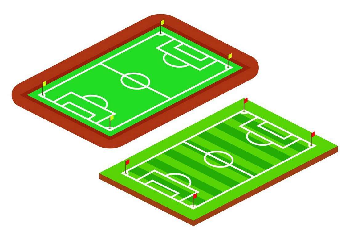Isometric Soccer Fields