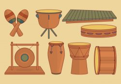 Percussion Instruments Set