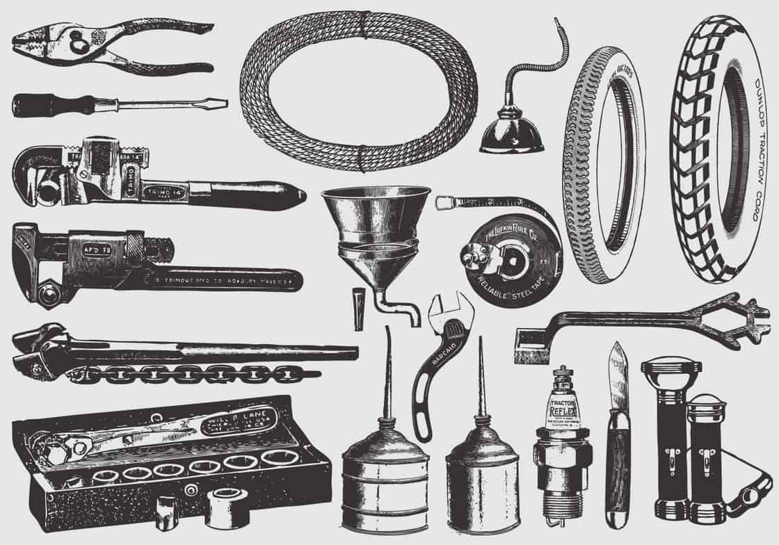 Vintage Mechanic Tools