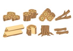 Wood Log Icons