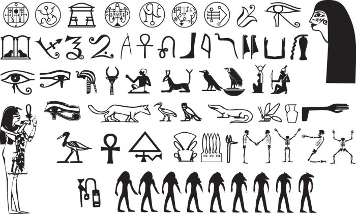 Egypt symbols Vector