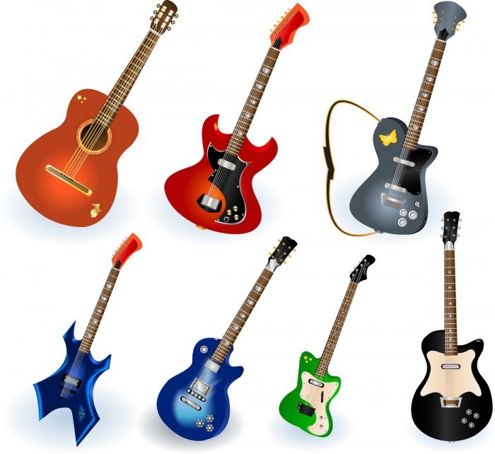 Musical Instruments Elements 01 Vector
