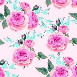 Flower material vector background illustration