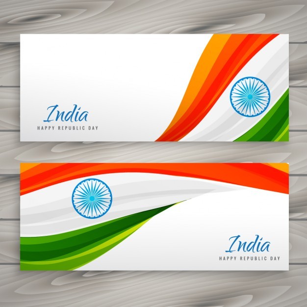 Banners of India Republic Day
