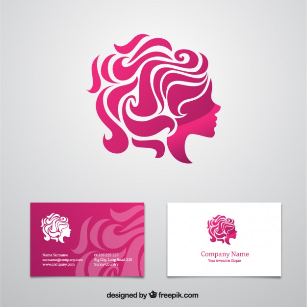 Beauty business card  Vector | Free Download