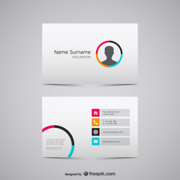 Business card vector graphics  Vector | Free Download