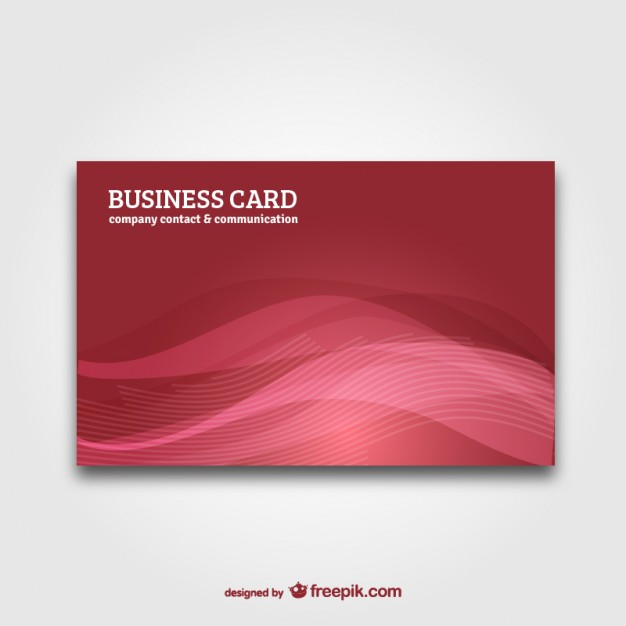 Business card with abstract background vector  Vector | Free Download