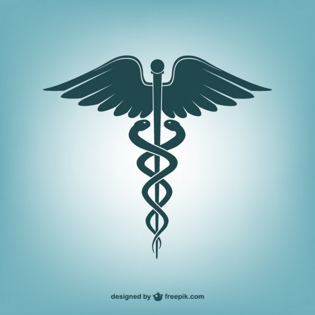 Caduceus Medical care icon vector  Vector | Free Download